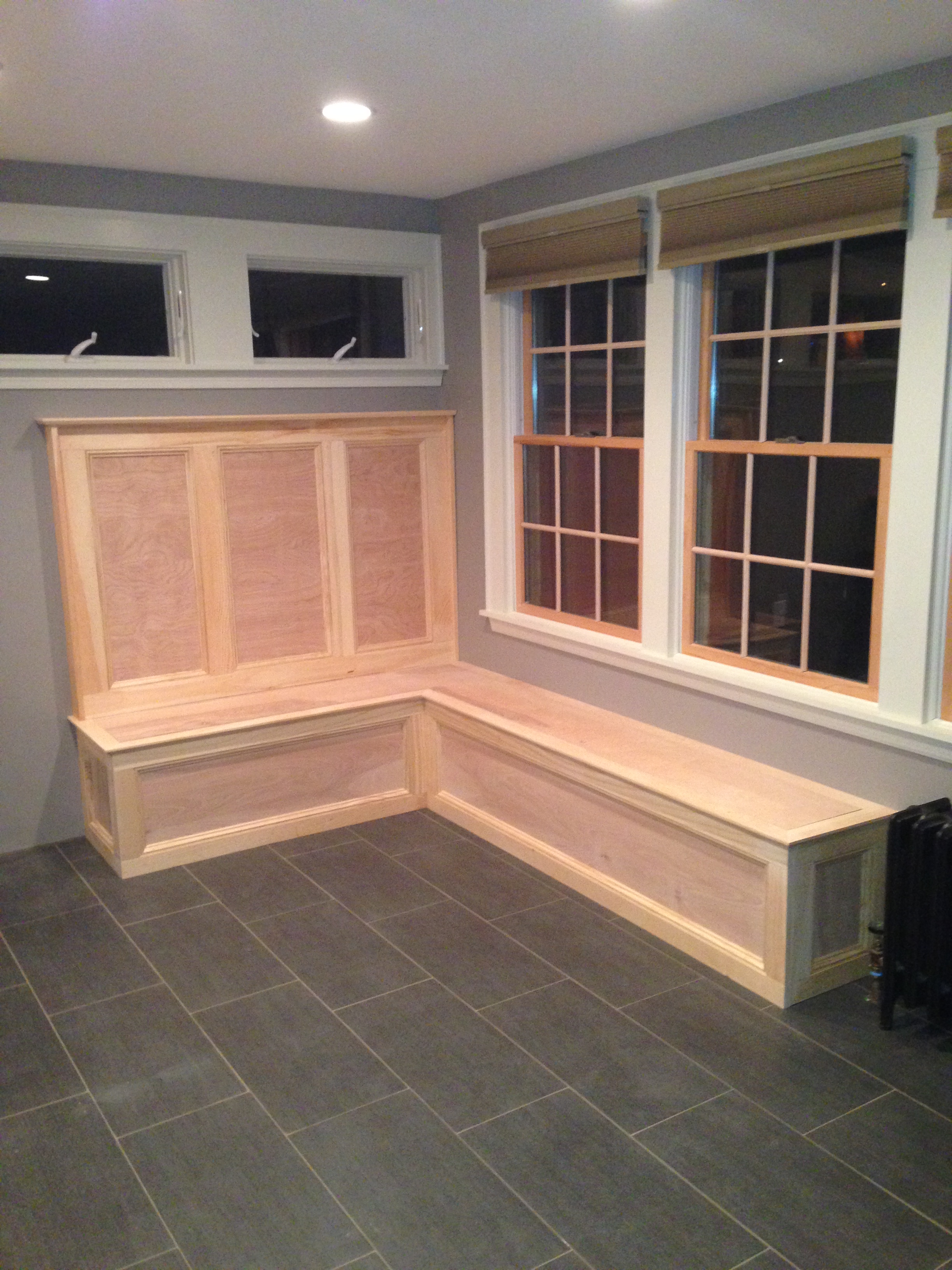 Custom Kitchen Storage Benches